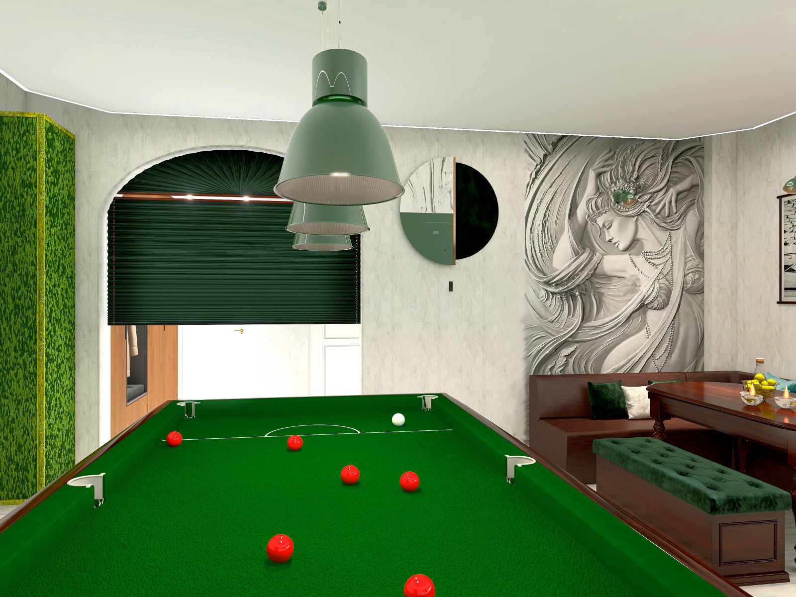 Дизайн проект коммерческого помещения с авторским надзором Сауна "Fun"