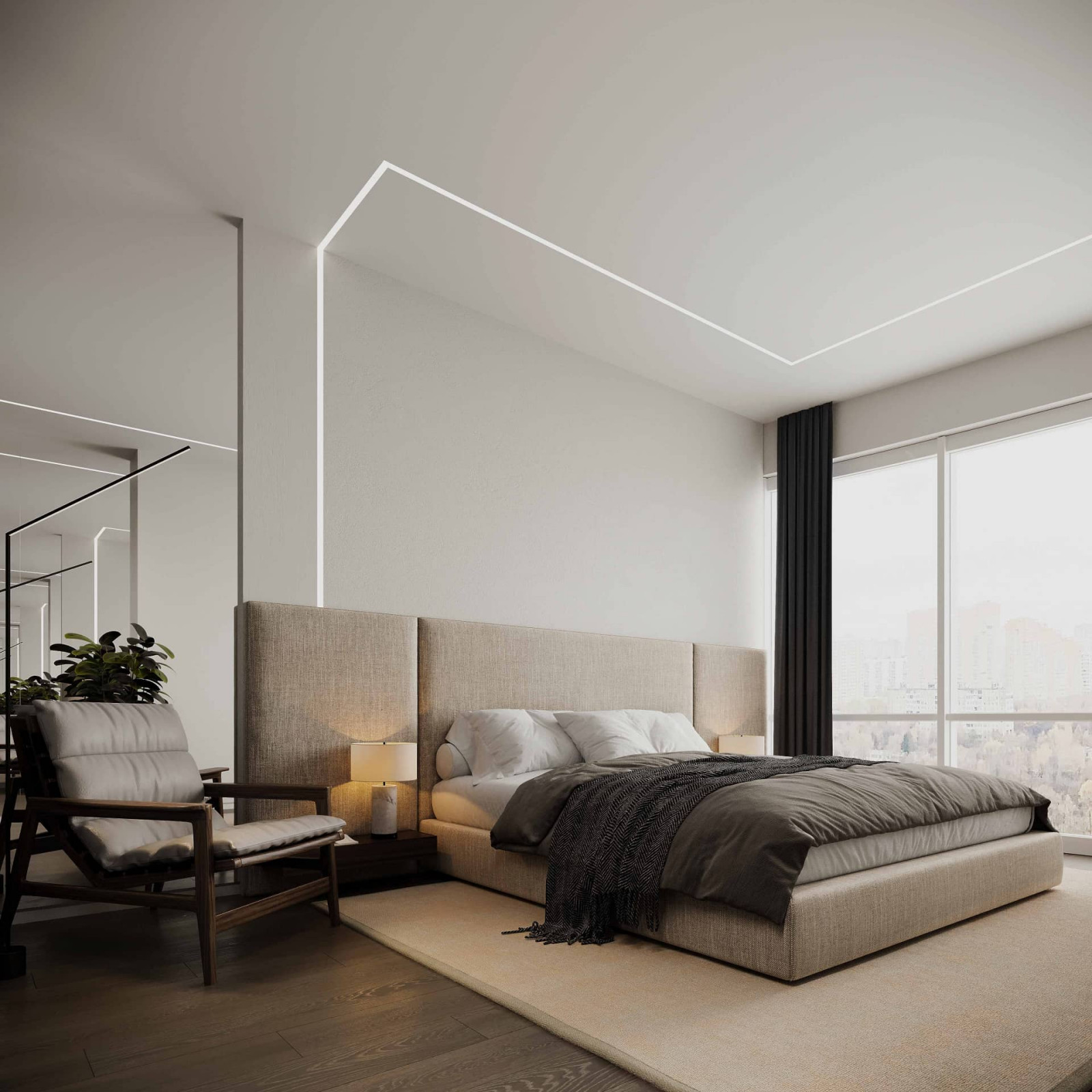 Дизайн и ремонт квартиры в ЖК «Кутузовская Ривьера» — Космос в городе