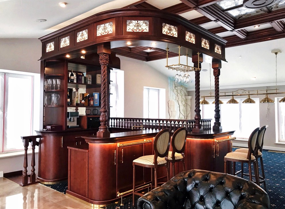 Обложка проекта: БАР И ЛЕСТНИЦА ИЗ МАССИВА