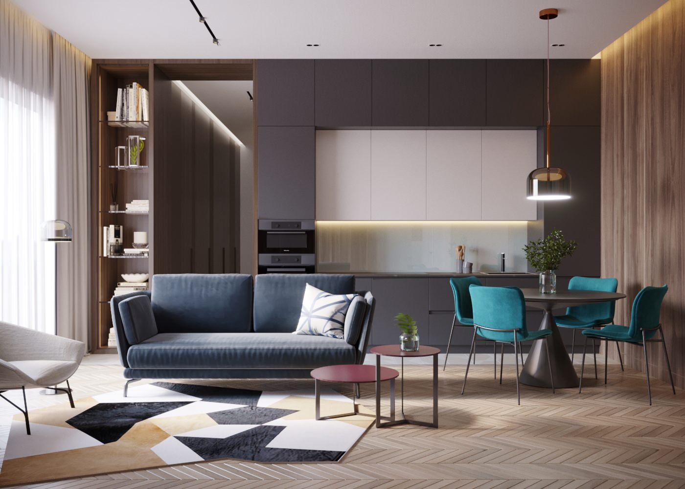 Обложка проекта: Квартира на Шлюзовой набережной