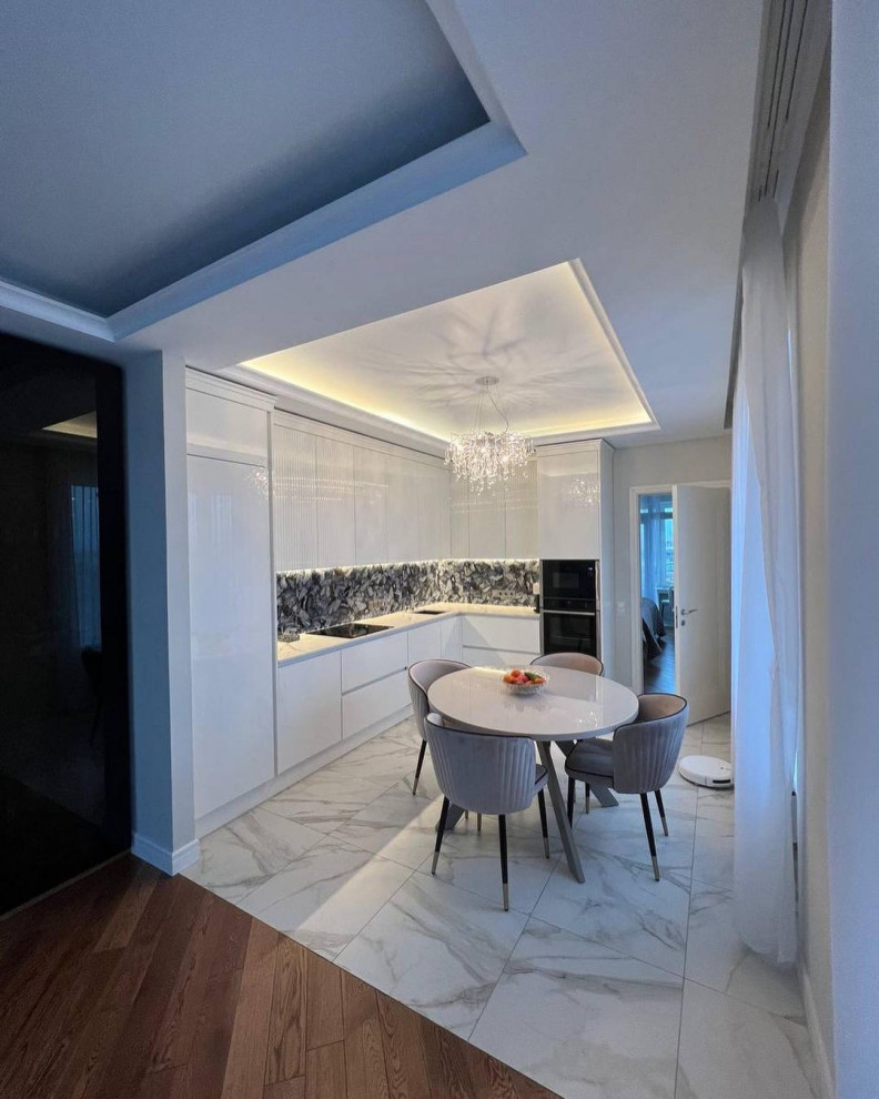 Дизайнерский ремонт квартиры 105 м²  в ЖК Level Амурская