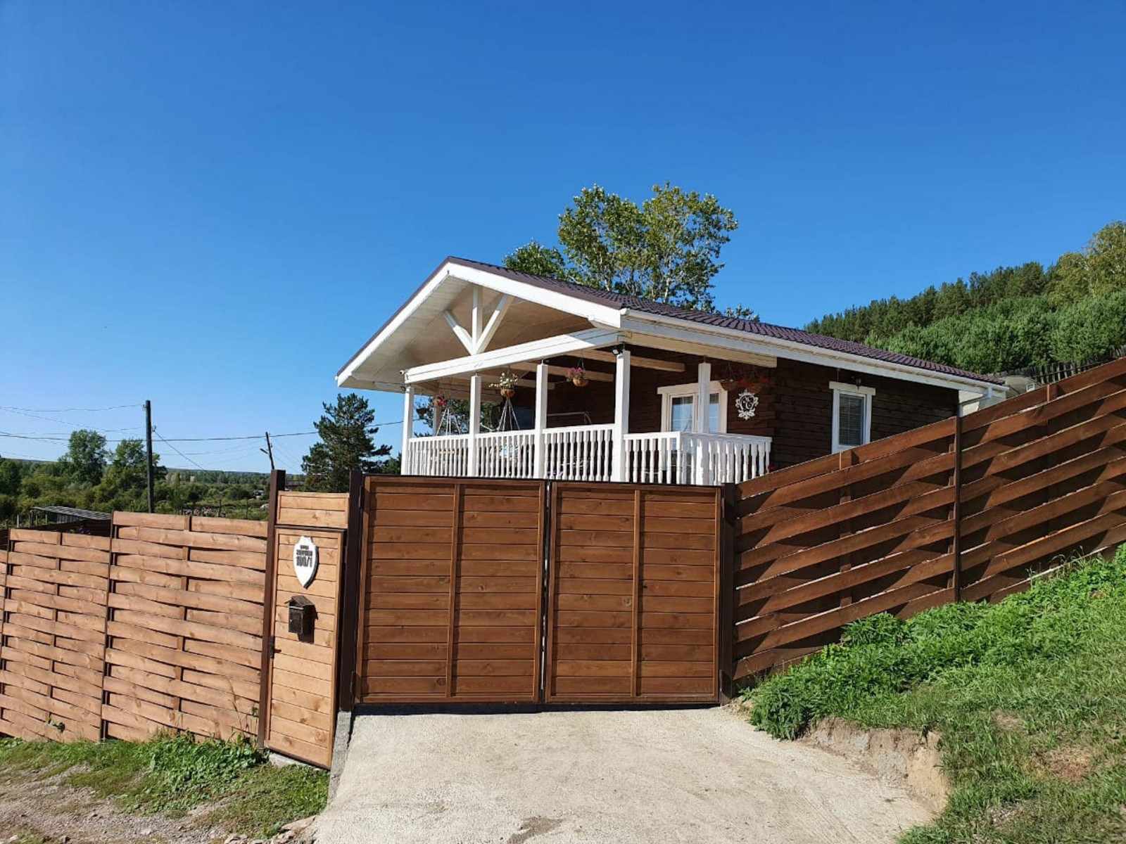 Дом из бруса "Оазис 85"