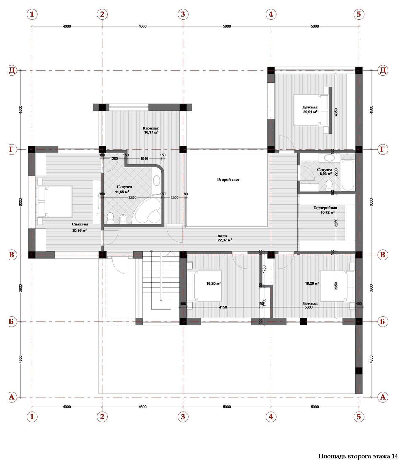 План 2-го этажа