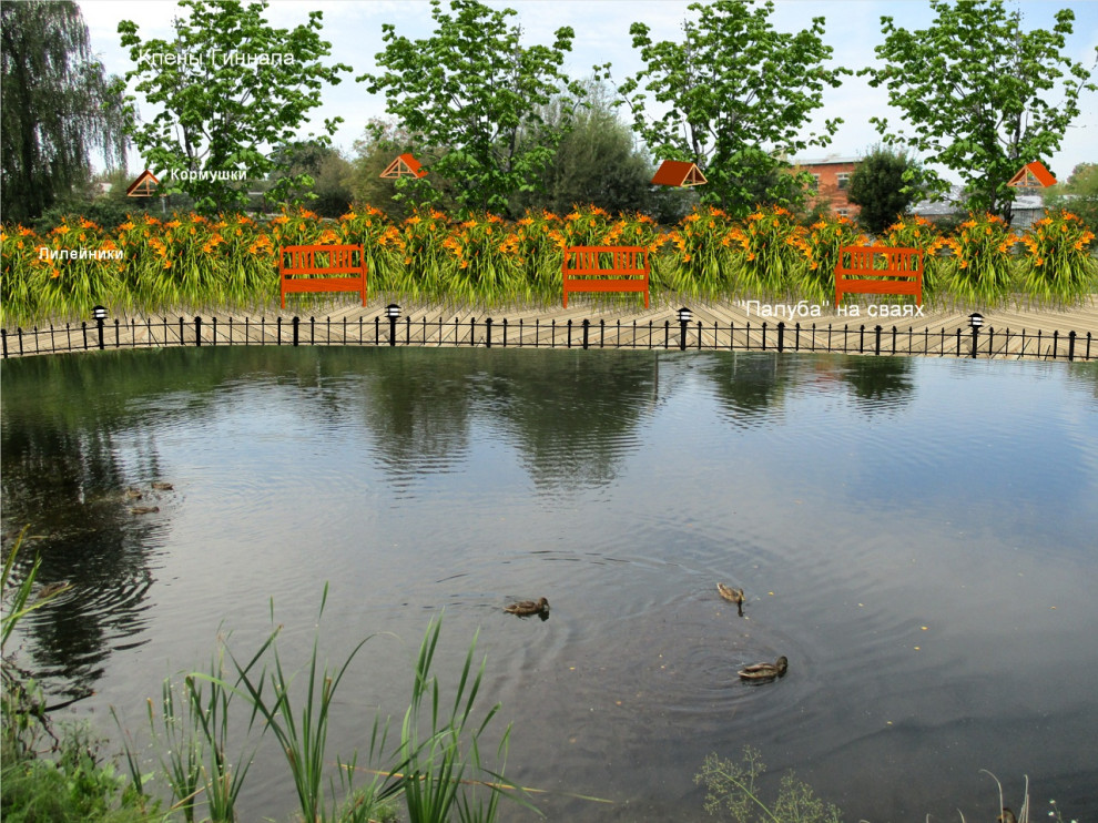 Обложка проекта: Таруса, Зайцевский парк.