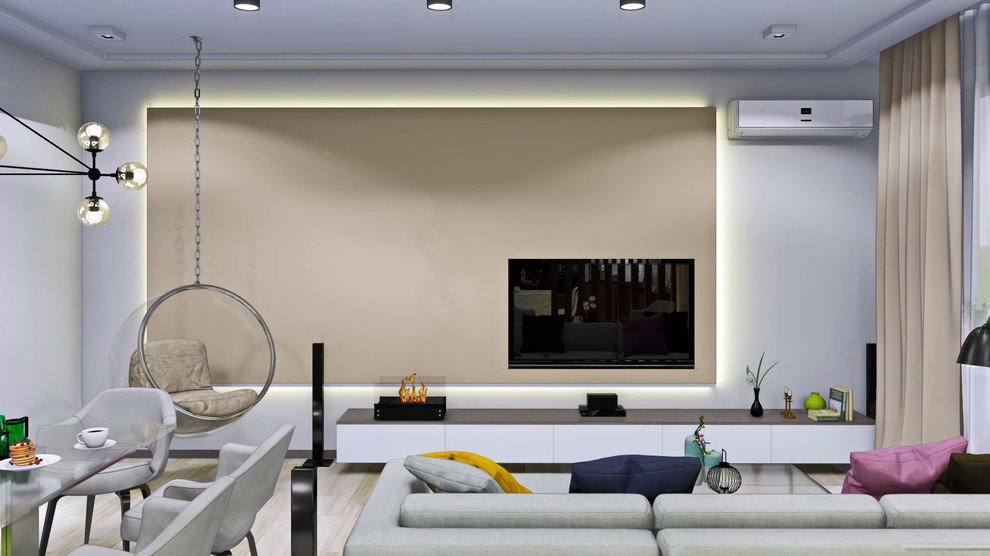 Обложка проекта: Дизайн интерьера квартиры 130 м2