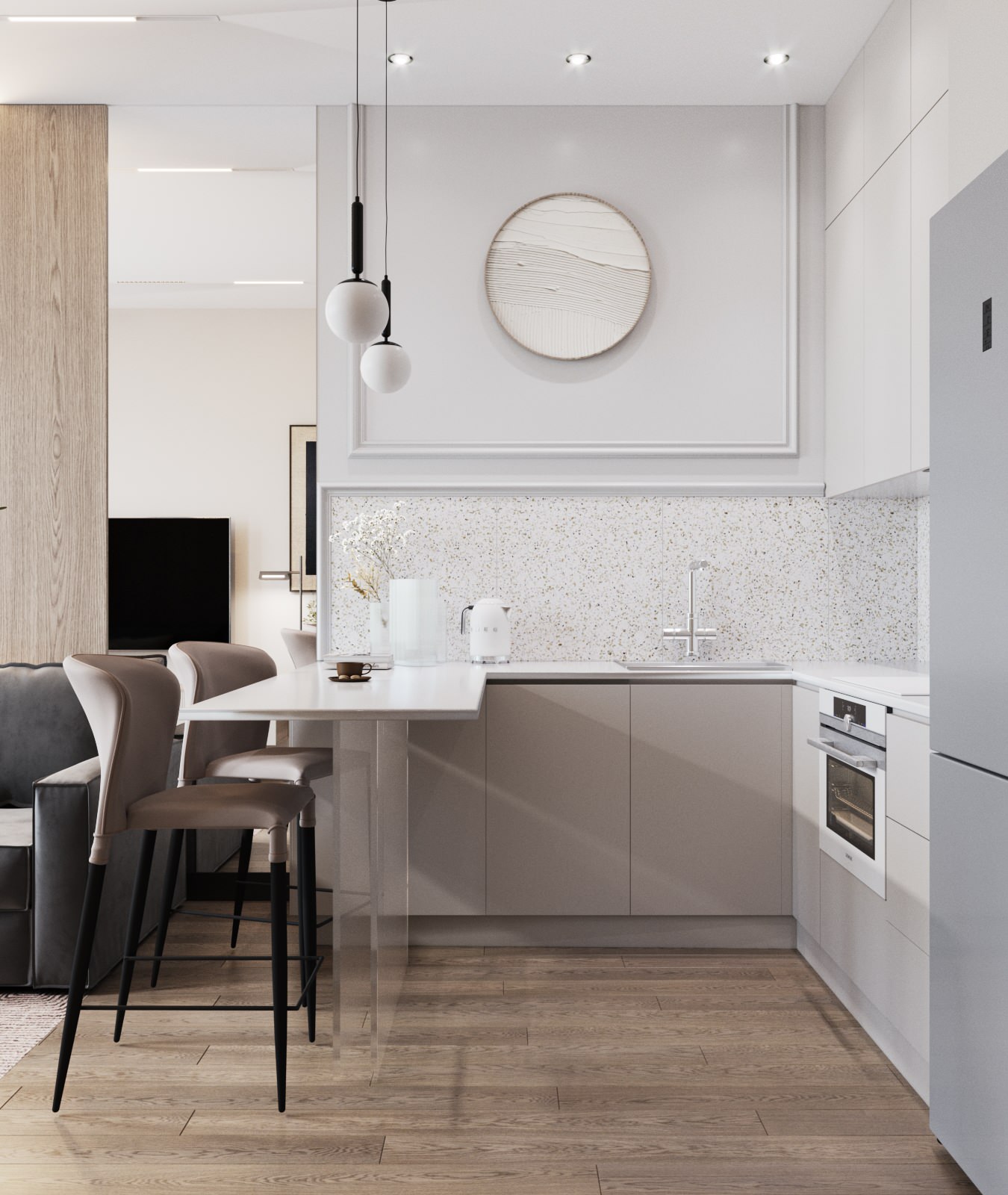 Квартира в современном стиле  ЖК Play