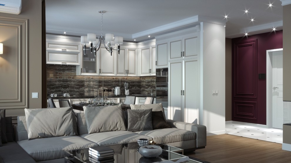 Дизайн трёхкомнатной квартиры