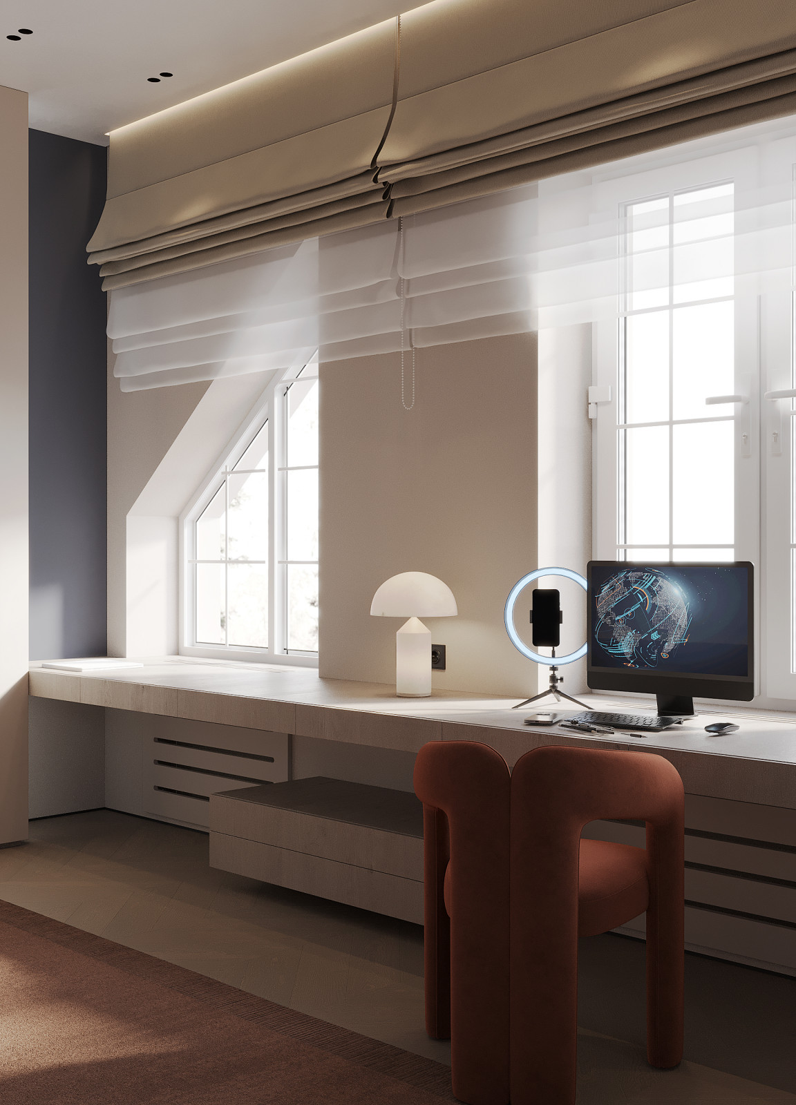 интерьер дома, Барбошин овраг, 800м2