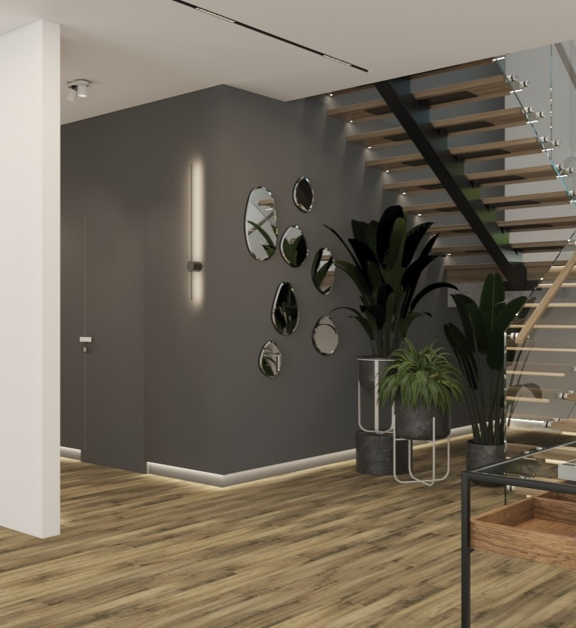 Загородный дом 120 кв м ( 1 этаж)