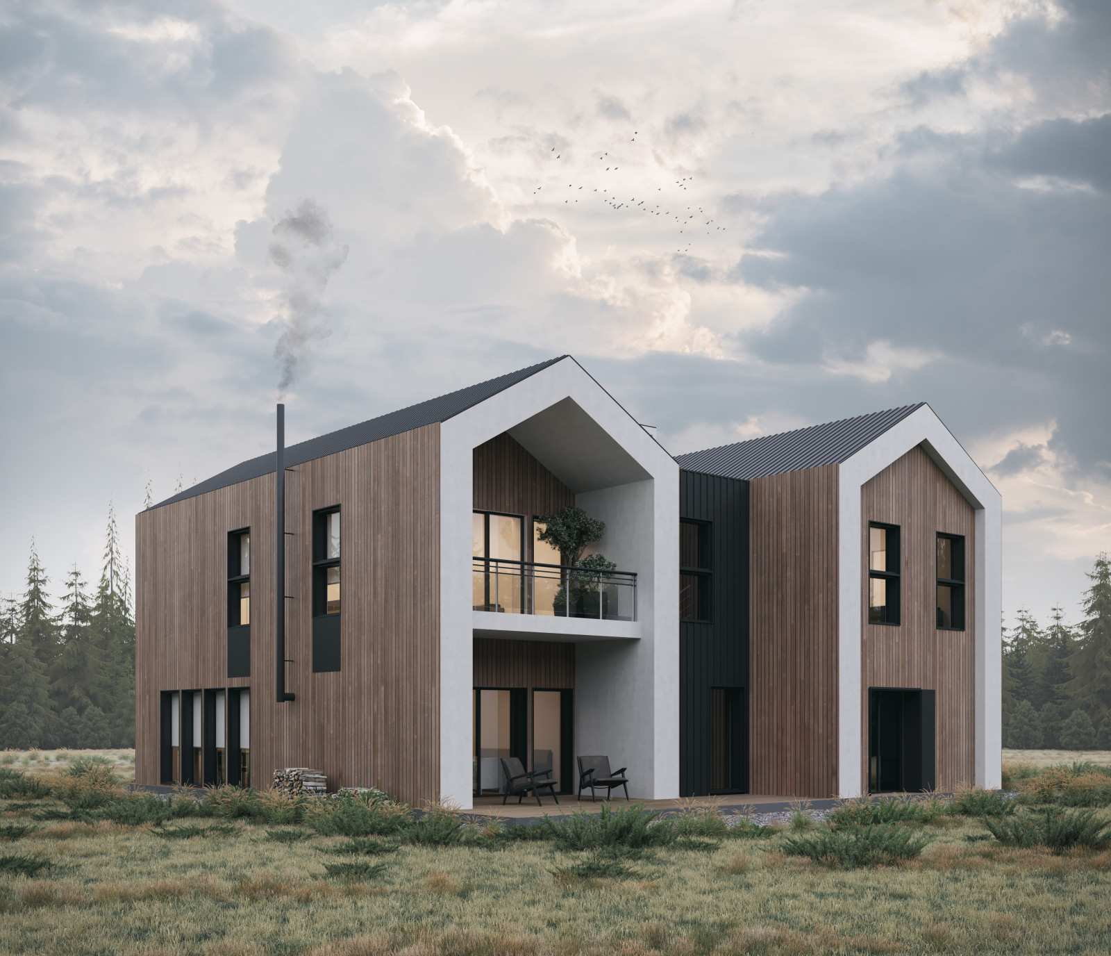 Обложка проекта: Seasons private house