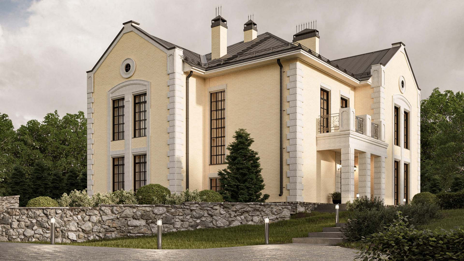 Обложка проекта: Современный дом в Английском стиле