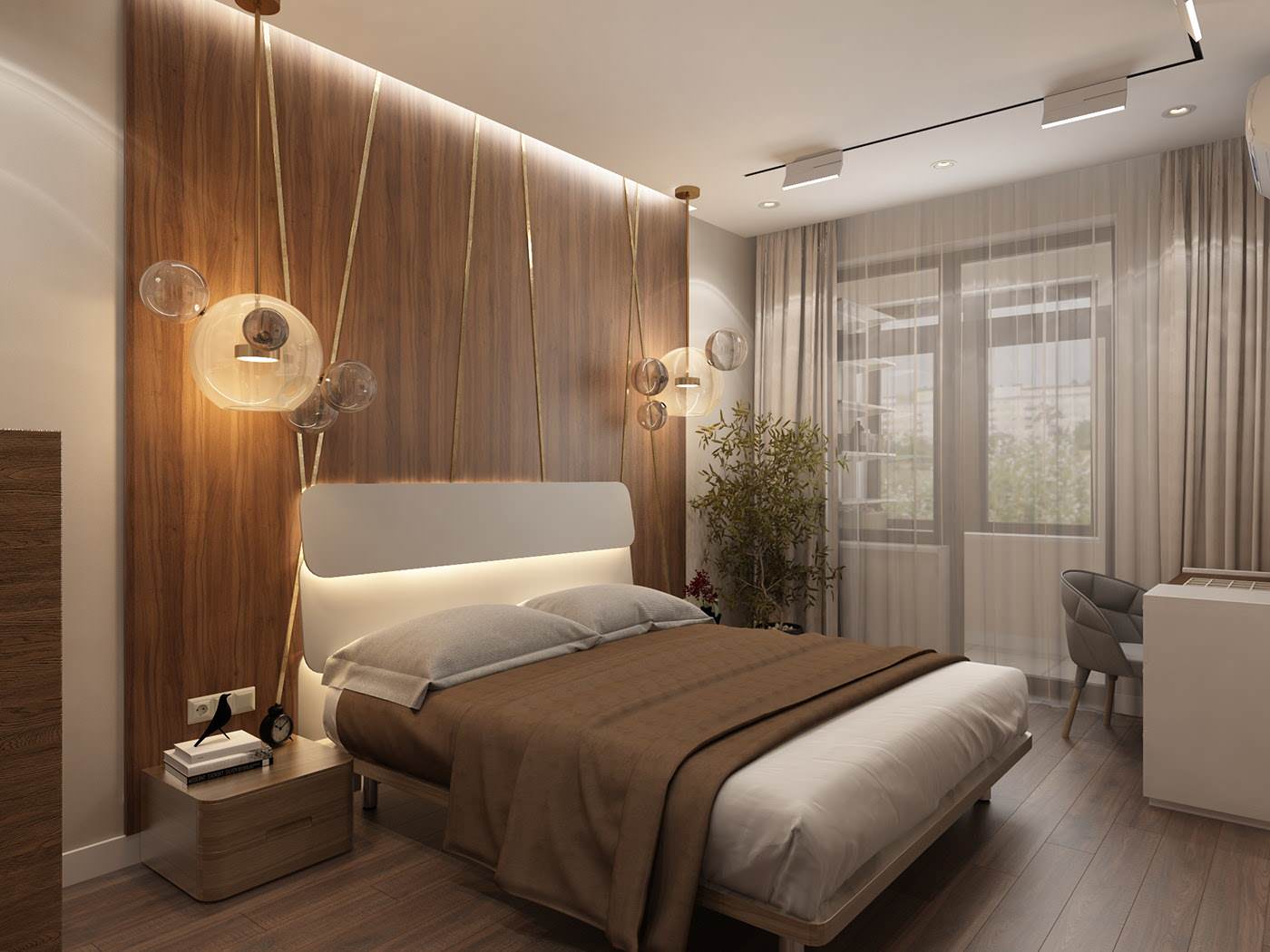 Квартира ЖК Достояние 100 м2 (Современный стиль)