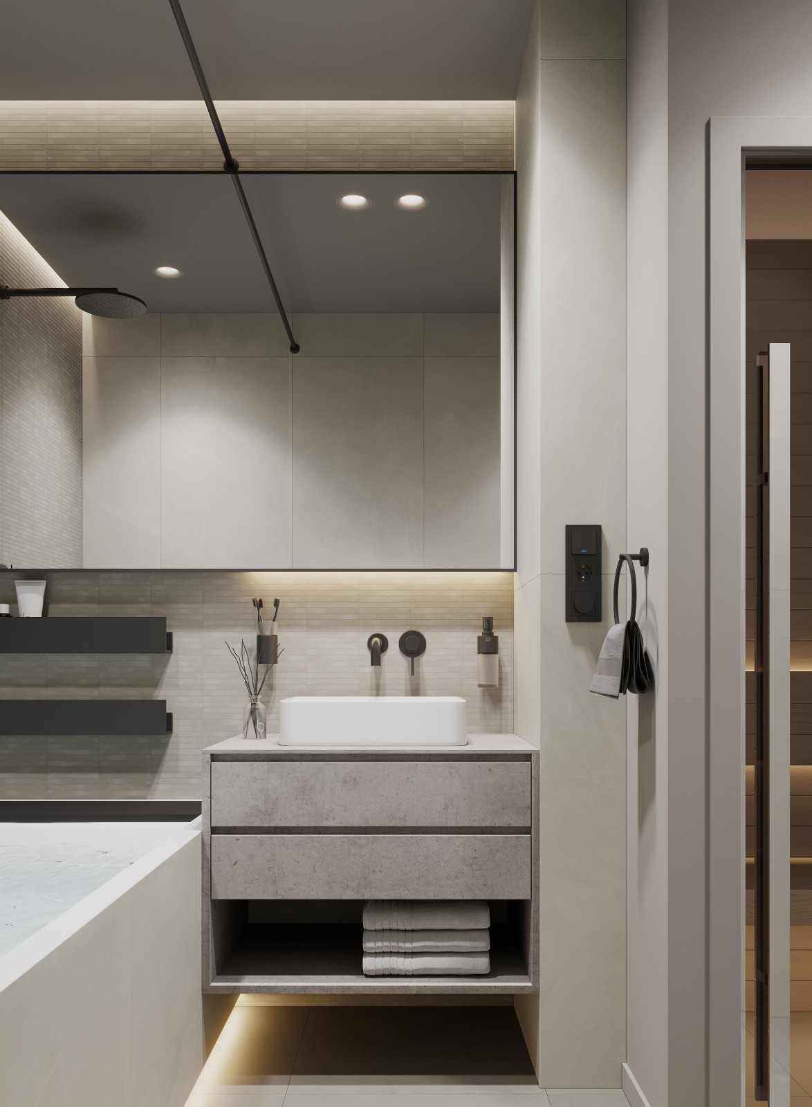 Дизайн квартиры 140м² в Красноярске, ЖК "Александровский"