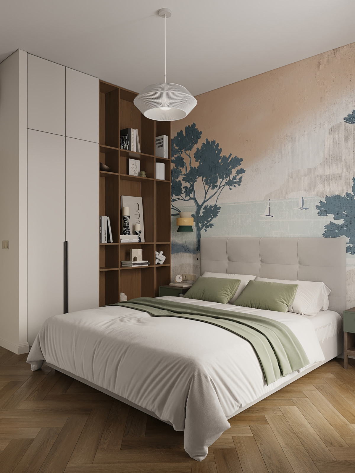 Яркая и свежая квартира в Москве