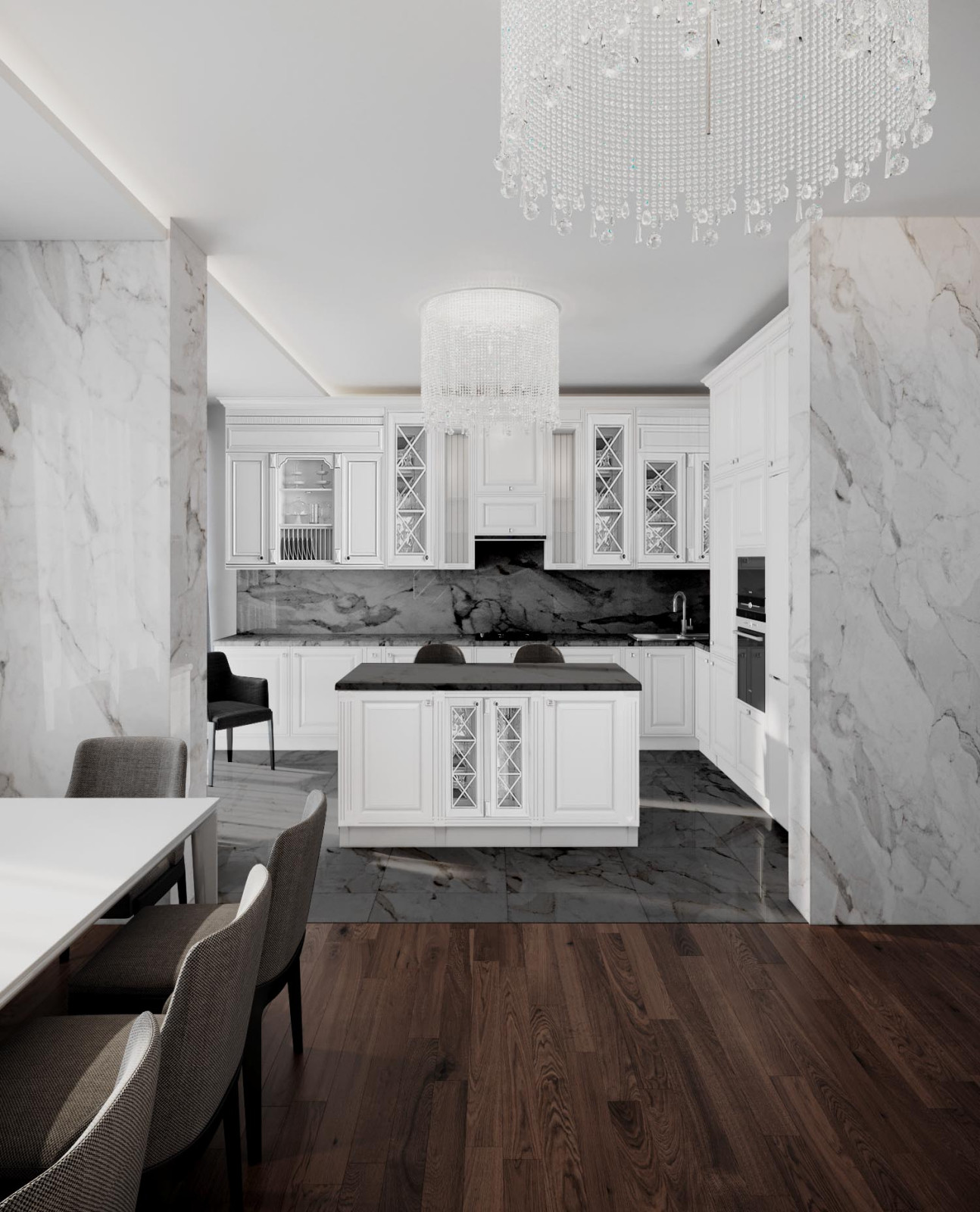 Эскиз кухни