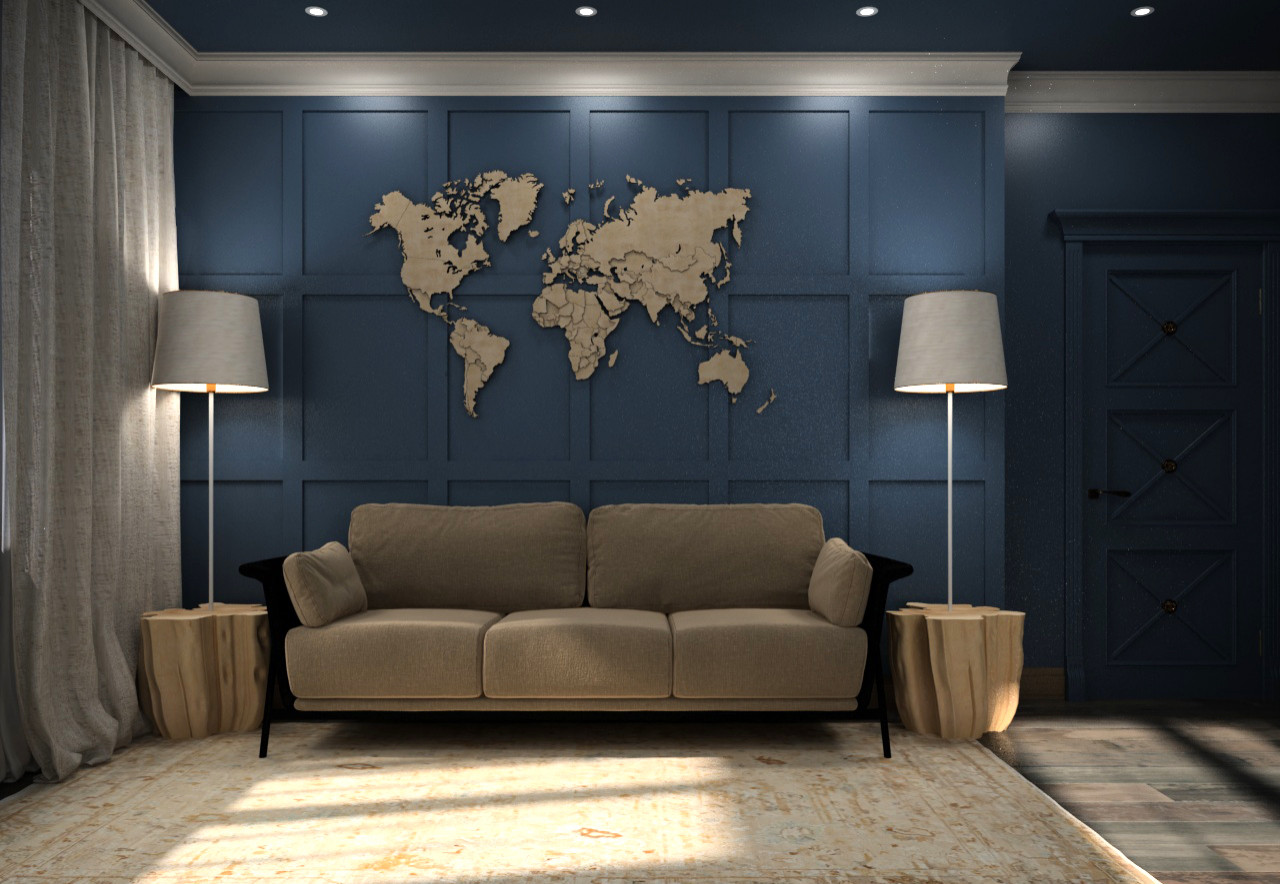 дизайн коттеджа Лесхоз г. Пенза