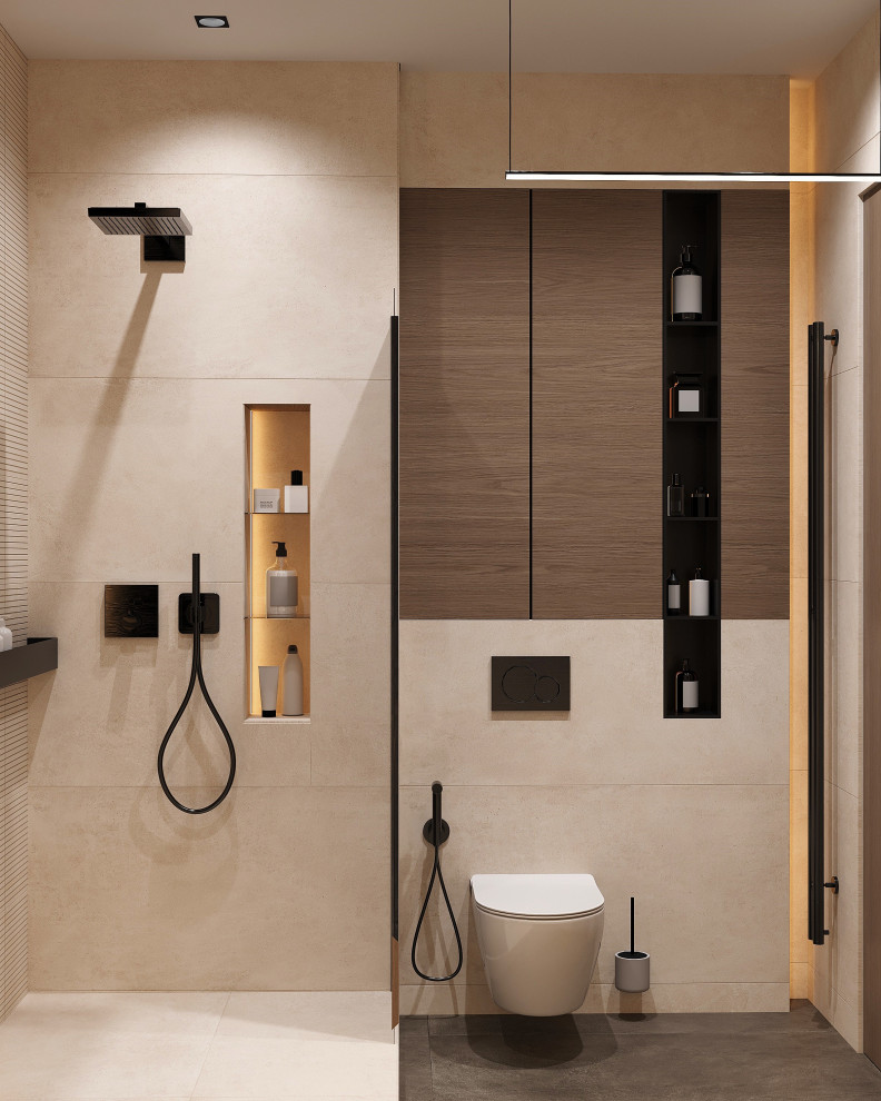 Евродвушка в жк Ilove 78м2 минимализм с элементами ваби-саби