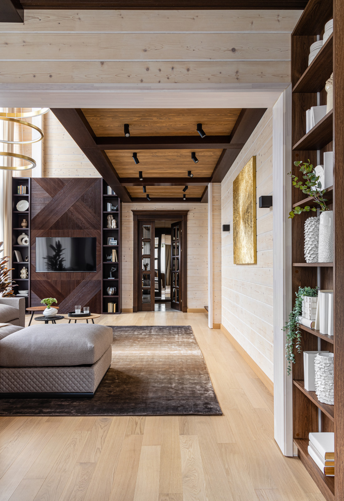 Стилизация загородного дома в Лапино