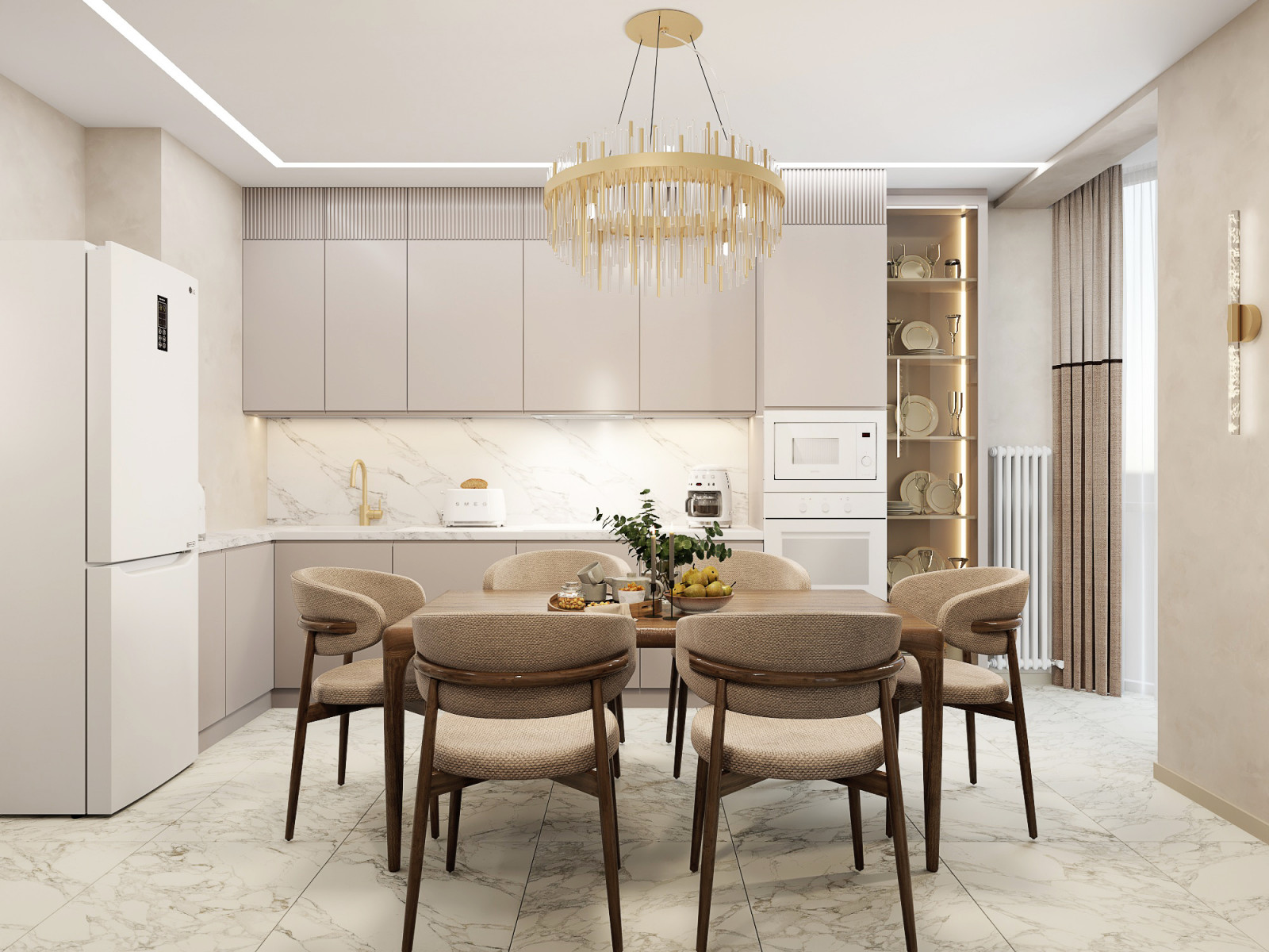 Обложка проекта: Квартира 1 комнатная с перепланировкой для временного прибывания