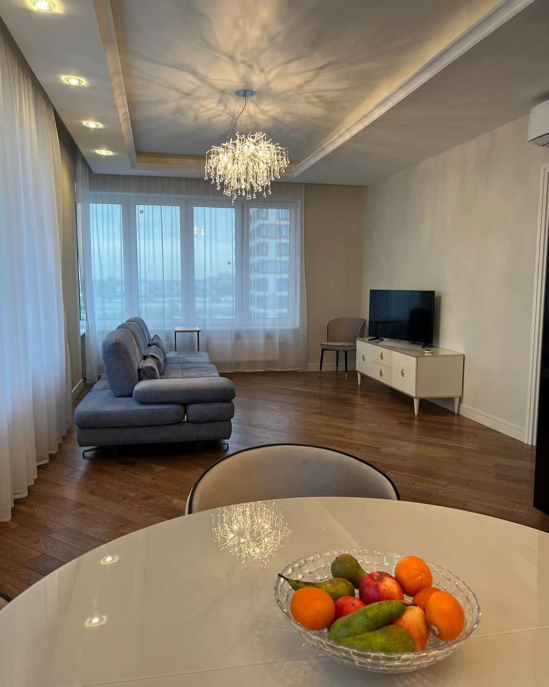 Дизайнерский ремонт квартиры 105 м²  в ЖК Level Амурская