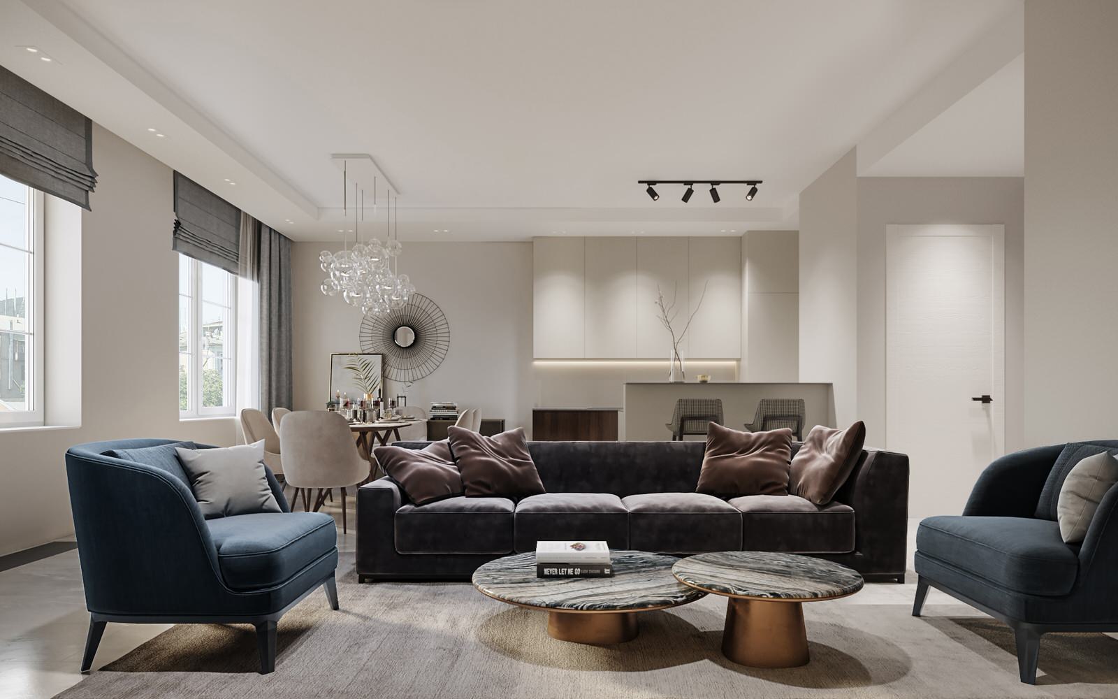 Обложка проекта: Квартира в ЖК Английский квартал