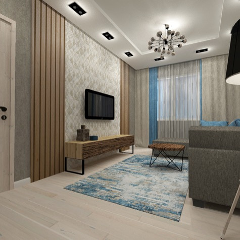 Обложка проекта: Квартира с мужским характером