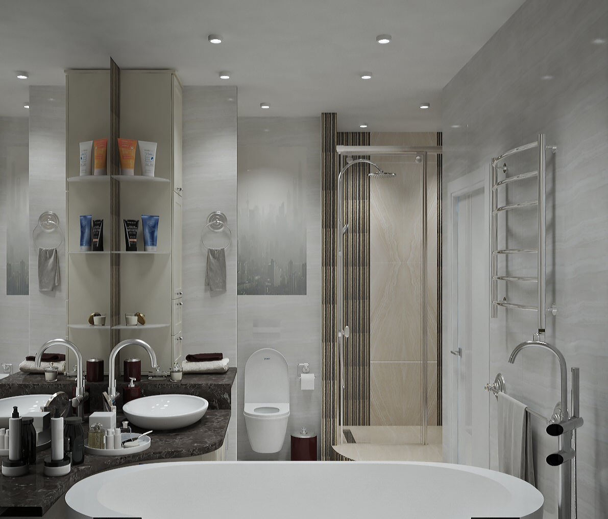 Дизайн-проект квартиры в ЖК "Golden Keys"