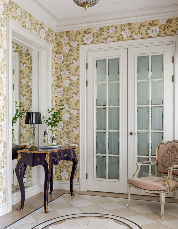 Интерьер дуплекса в поселке Бристоль Московская область часть. Левое крыло