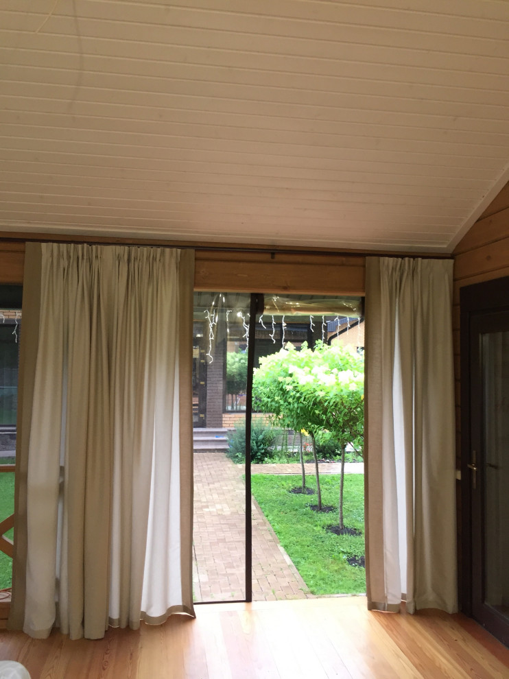 Обложка проекта: Шторы для веранды загородного дома(уличные Ткани)