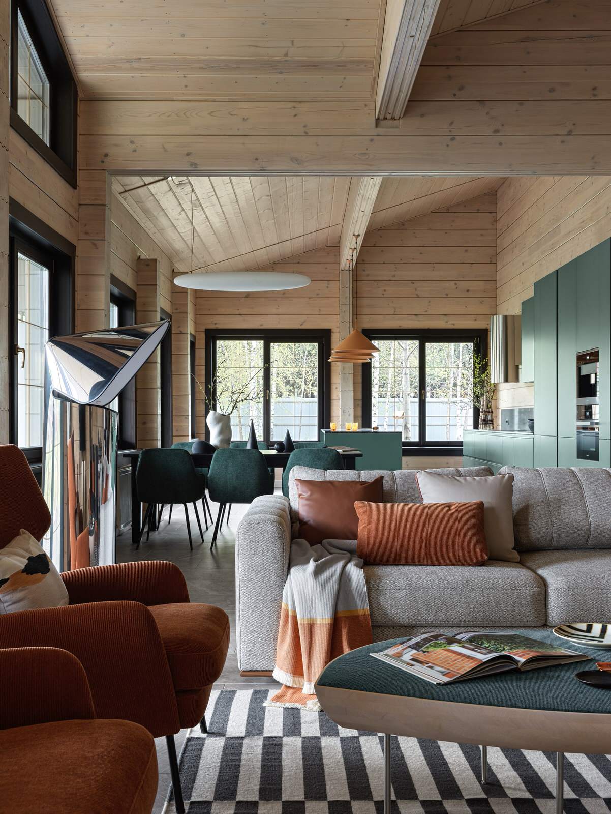 Загородный дом из бруса