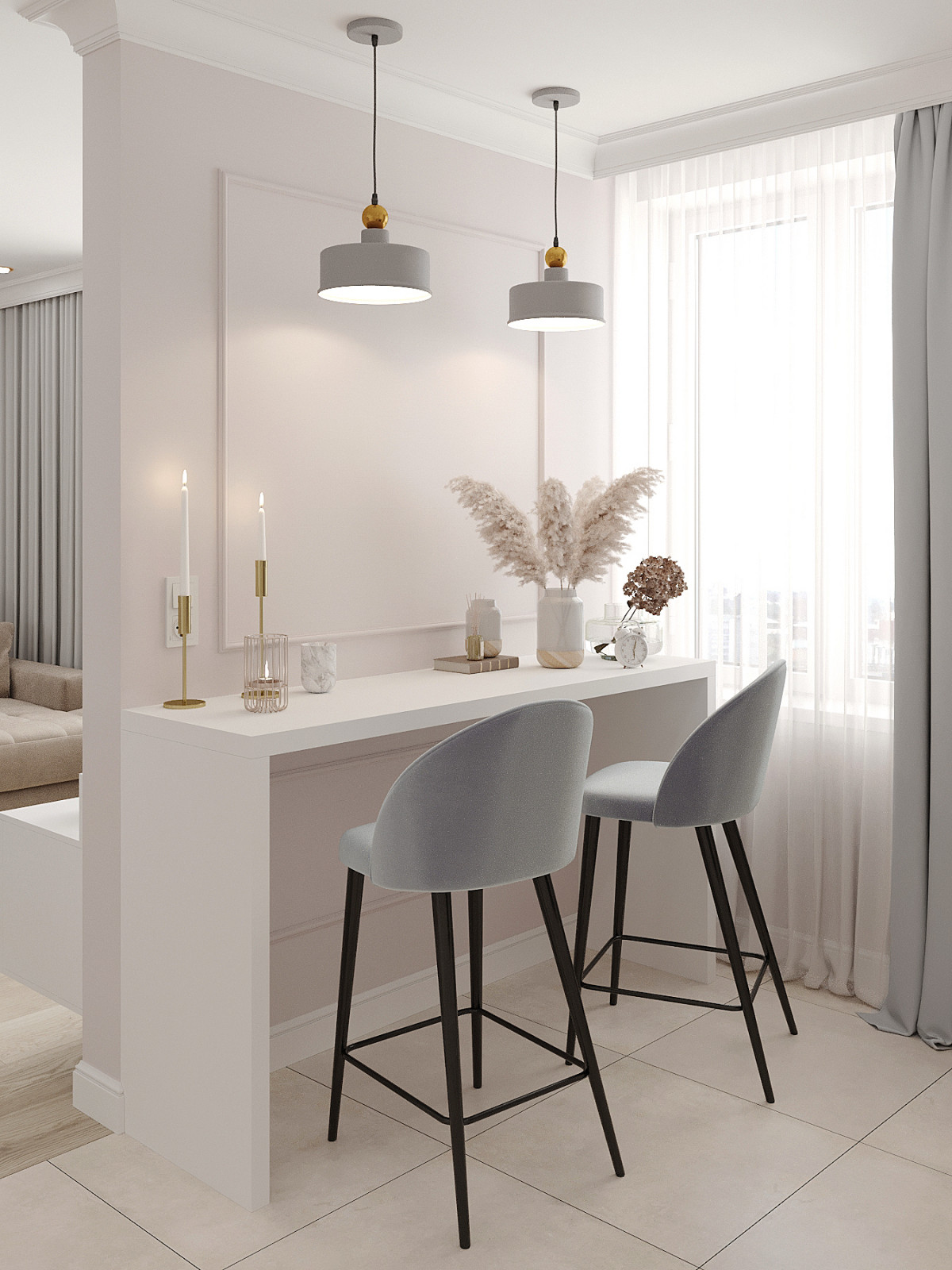 Квартира на бульваре Яна Райниса.