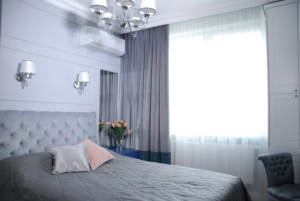 Проект 4-х комнатной квартиры в нежных тонах