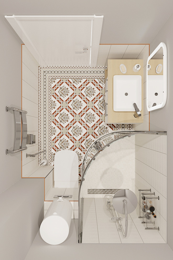 Проект. Двухкомнатная квартира в г. Саратове 70,9 м2