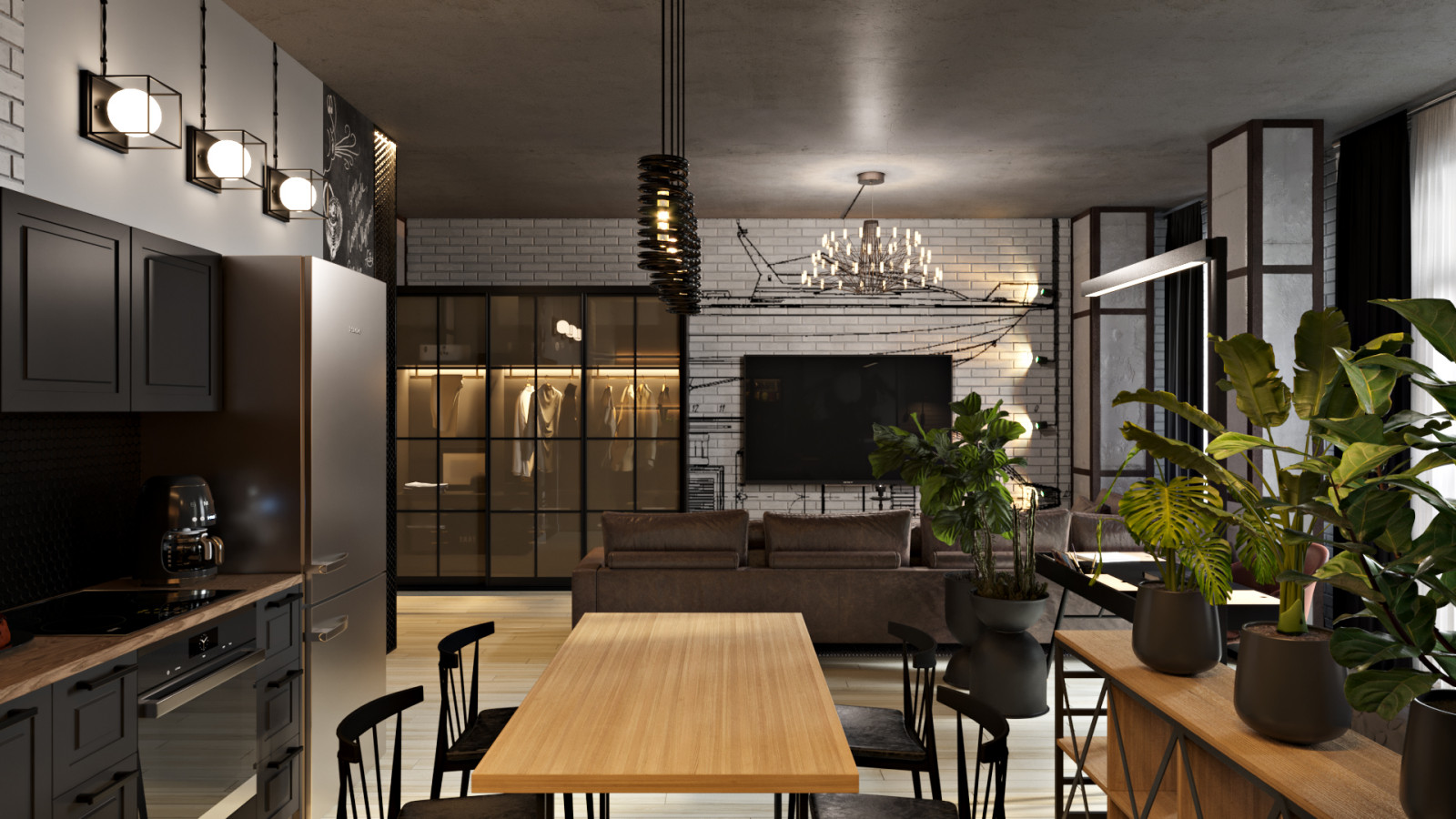 Лофт в Сокольниках