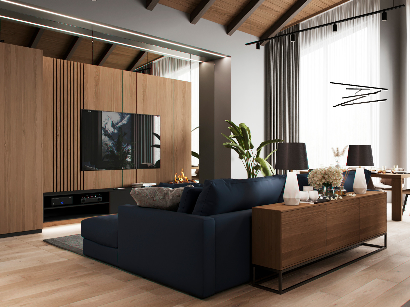 современный дом