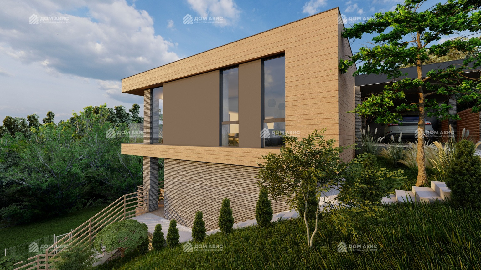 проект дома в Сочи, Бестужевское