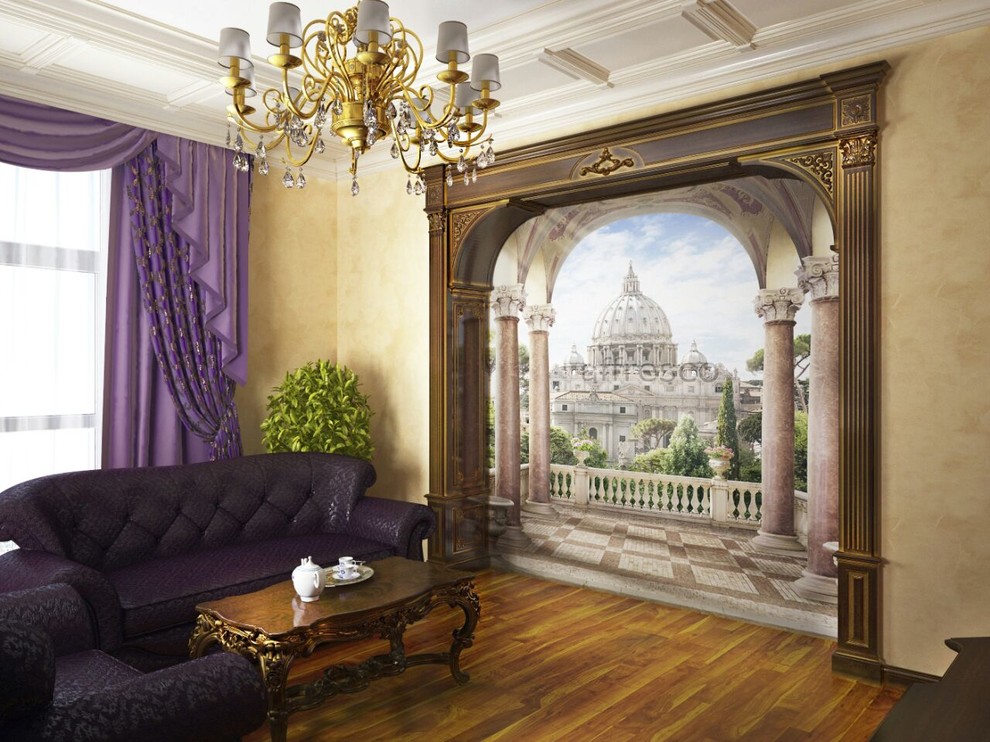 Интерьер гостиной в классическом стиле