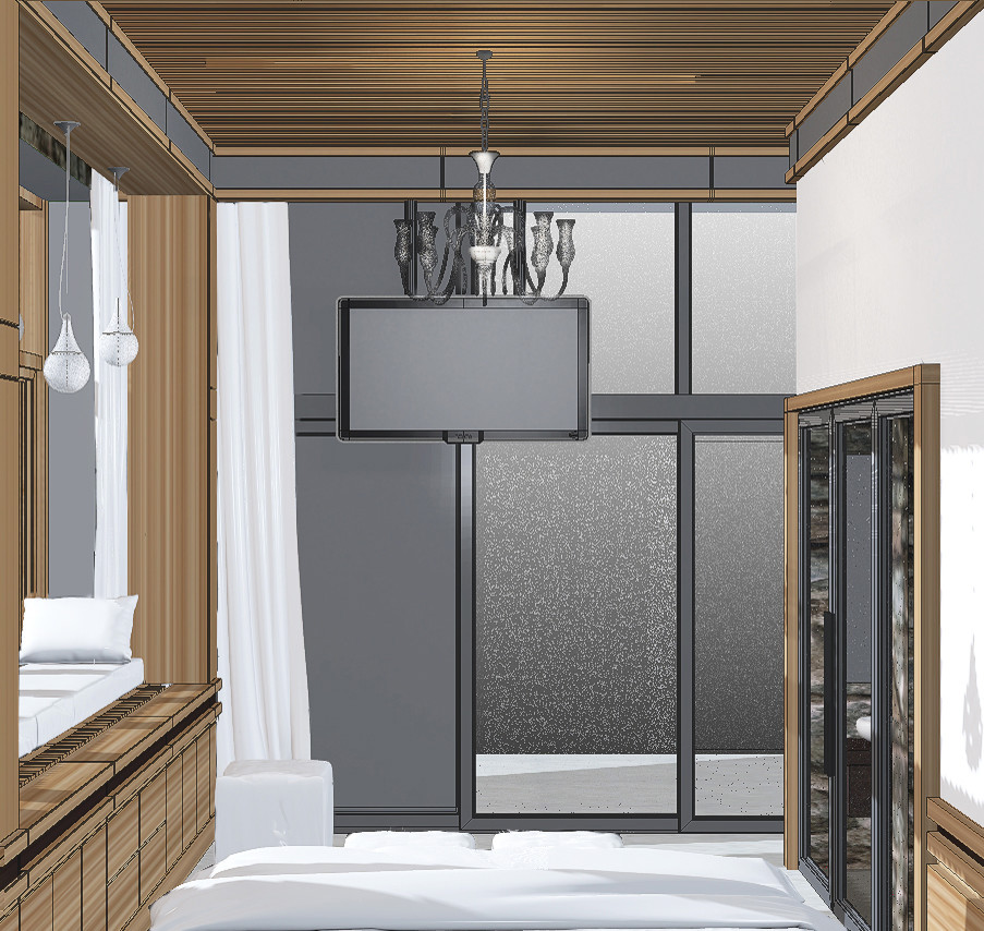 Чертежи к проекту квартиры в ЖК "Большом"