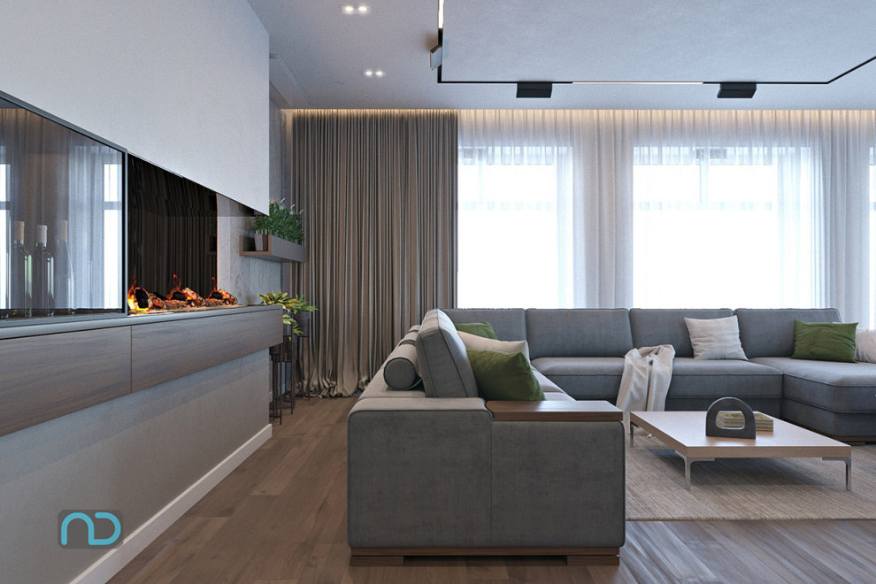 Обложка проекта: КВАРТИРА ЖК НОВЫЙ ЦЕНТР 80М2