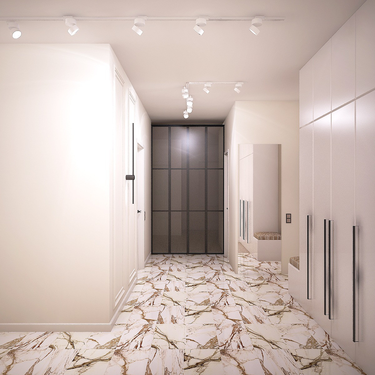 проект: трехкомнатная в ЖК Царицыно