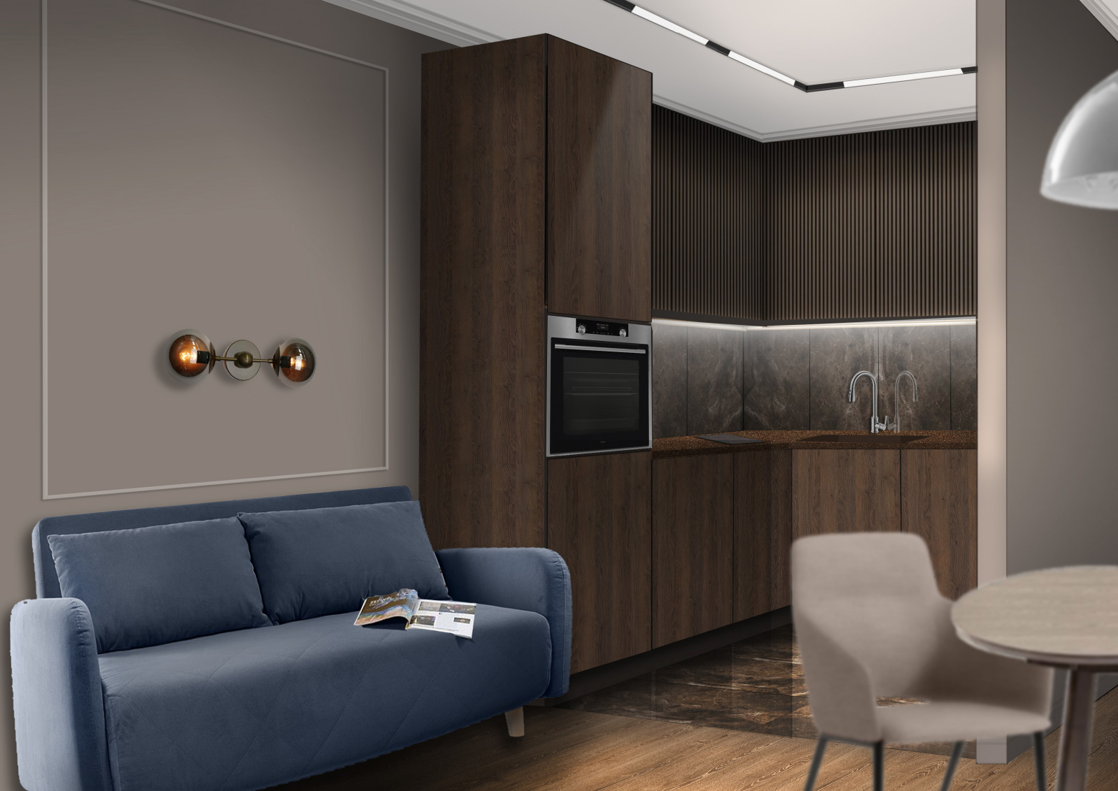 Современная классика в цвете тауп