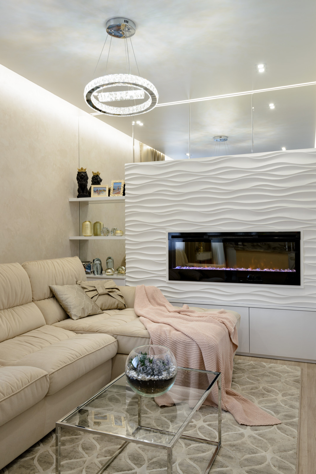 2018г. Фото квартиры 80 м2 в ЖК "Оазис"