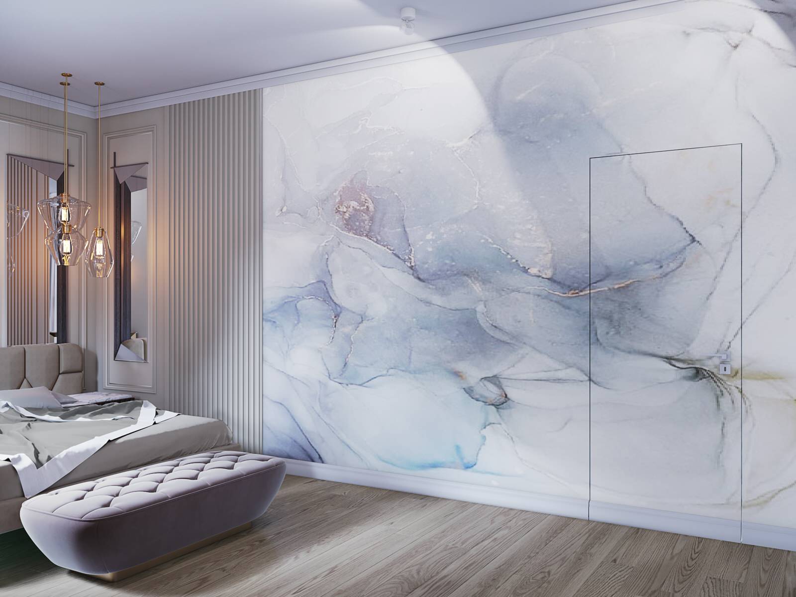 Трехкомнатная квартира площадью 120 м2. Современная классика.