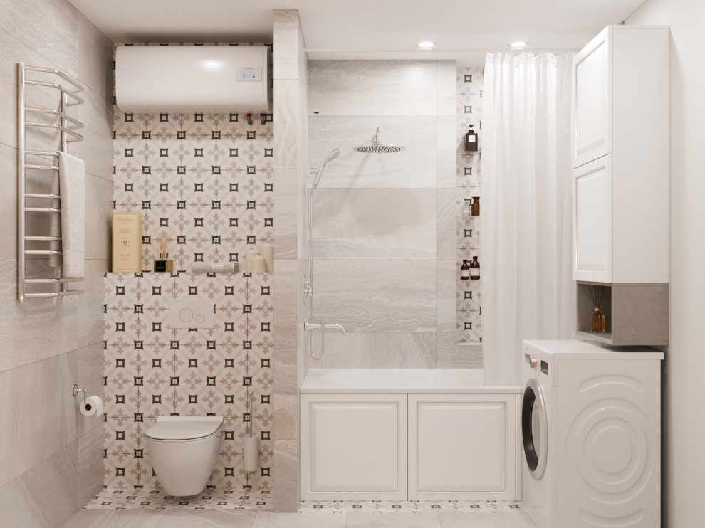 Интерьер квартиры на Туристской ул. - "Springflat" (57,8 кв.м.)