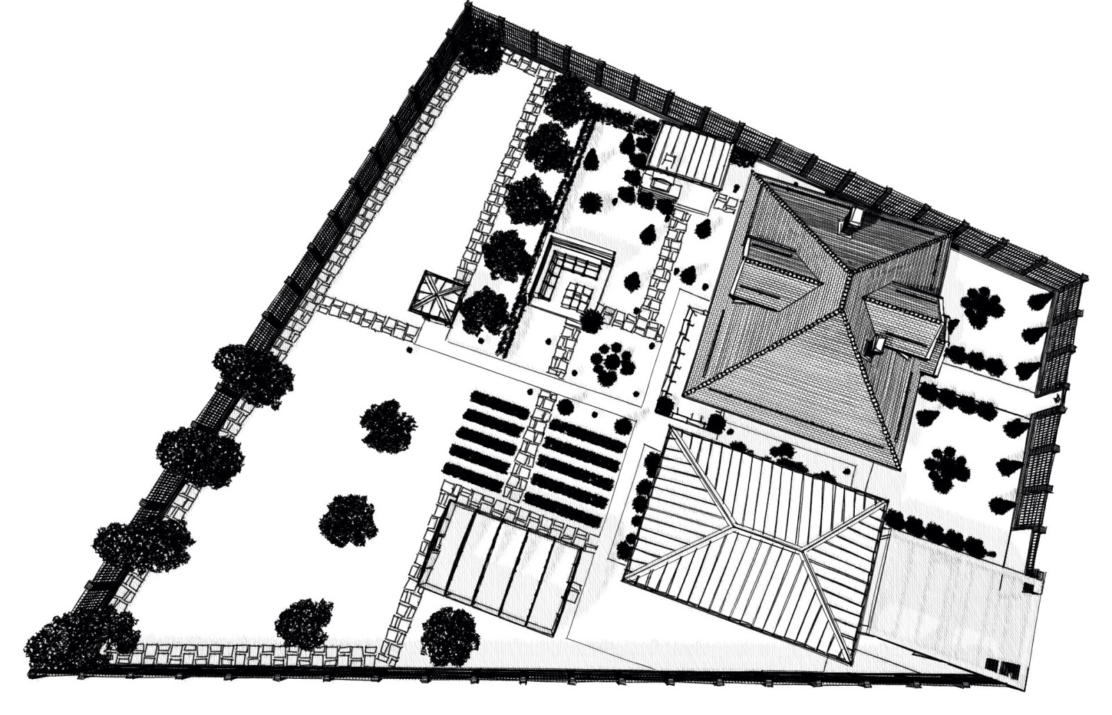 Эскизный проект благоустройства участка 3