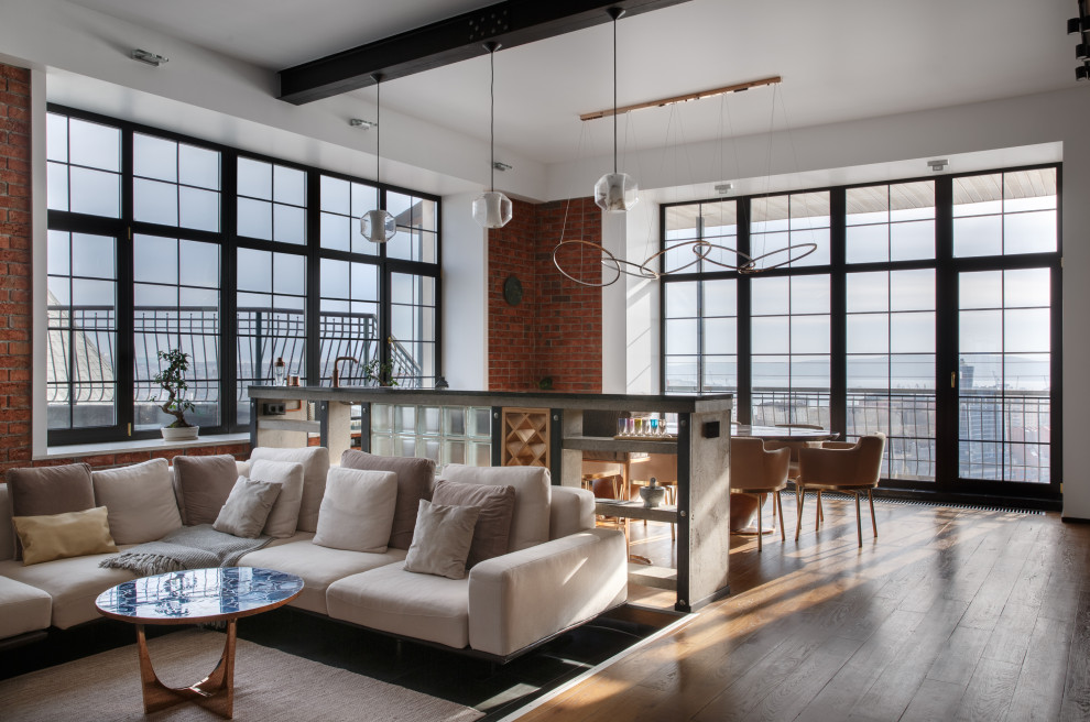 Реализованный проект | 219 кв. м | Bay view apartment | Квартира в стиле лофт