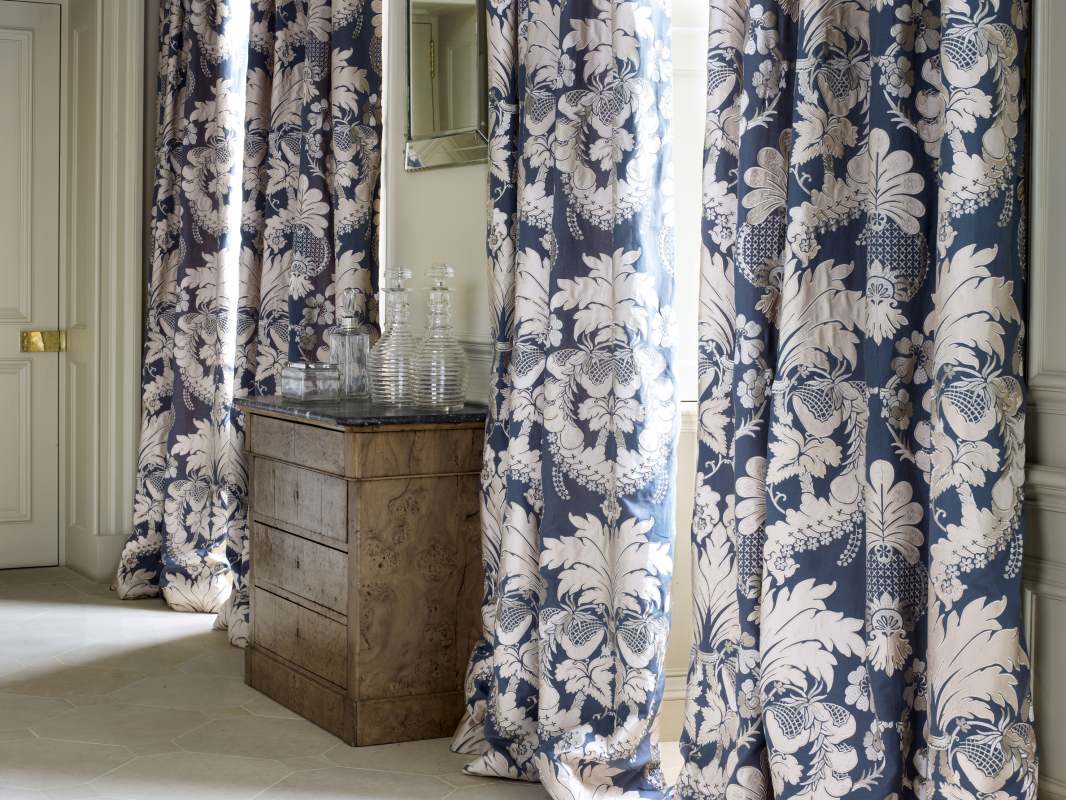 Ткани в готовых интерьерах