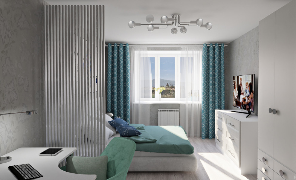 Спальня в стиле неоклассика