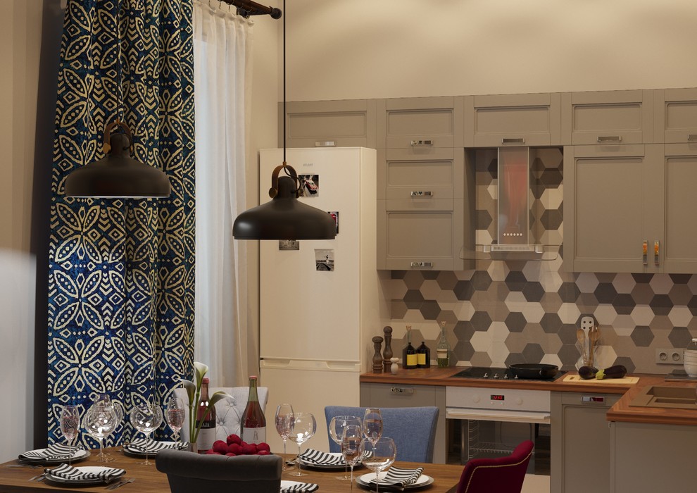 Современная квартира в центре Челябинска.