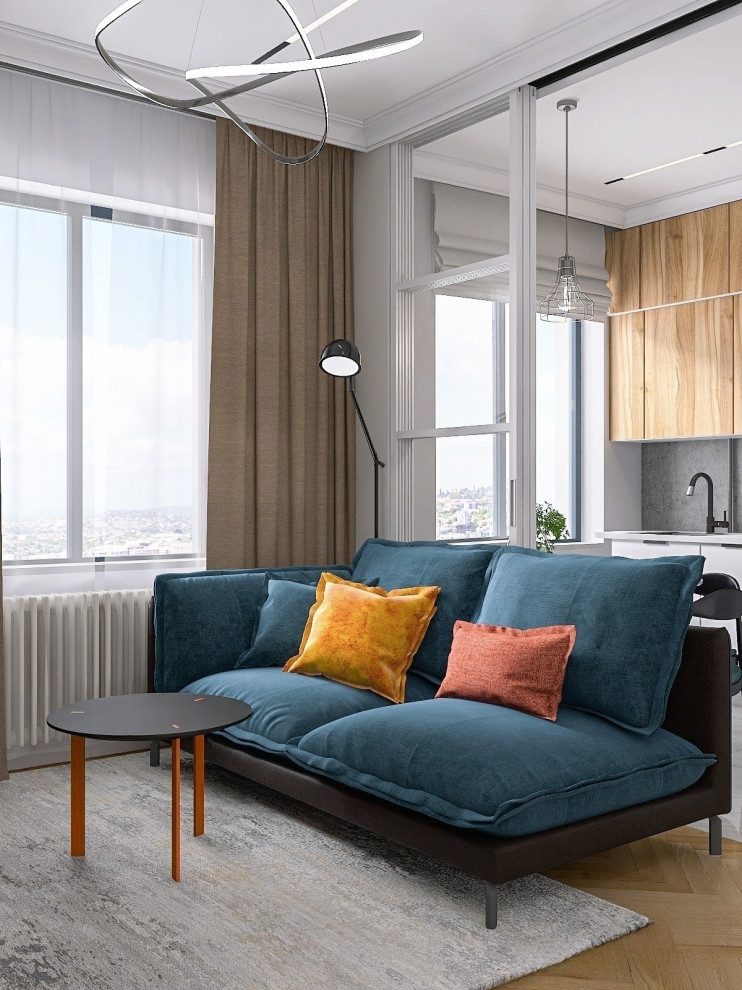 Трехкомнатная квартира в современном стиле